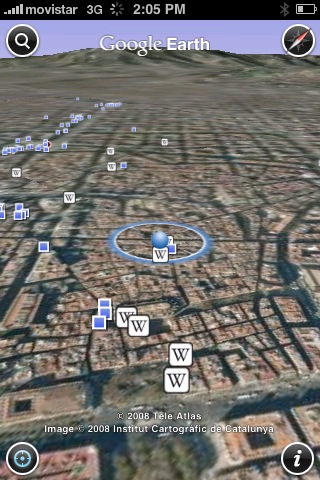 Google Earth  iPhone 