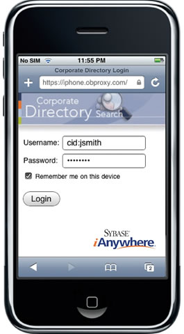 iAnywhere Mobile Office