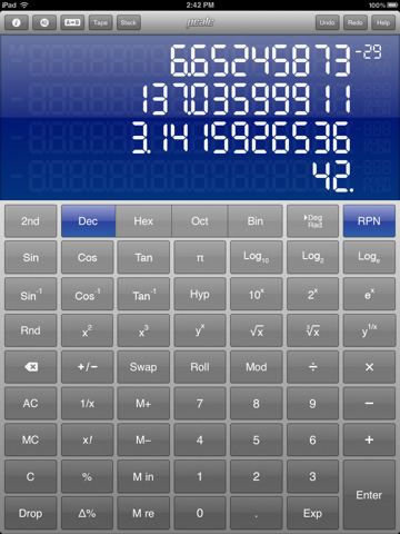 PCalc RPN Calculator